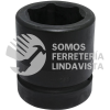 25064 DADO DE IMPACTO CUADRO DE 1-1/2", 6 PUNTAS, EN PULGADAS, 4" URREA