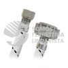 CVSB-A35 CONECTOR FLEXIBLE PARA AGUA DE VINILO REFORZADO 1/2" X 7/8" X 35CM SANITARIO COFLEX