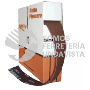 29985 ROLLO LIJA PLOMERO J-74 G120 38 MM (1-1/2")X45 M FANDELI