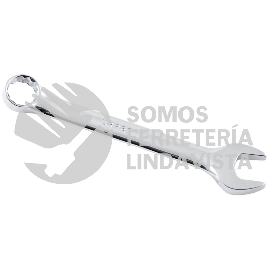 1212MT LLAVE COMBINADA CORTA PULIDO ESPEJO METRICA, 12 PUNTAS, 12 MM URREA