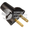 IUA417 CLAVIJA OVALADA NEGRA IUSA (417) I U S A