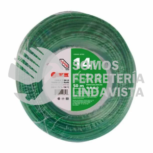 IUATHW14V ALAMBRE THW COLORES 14 (IUSA) VERDE I U S A