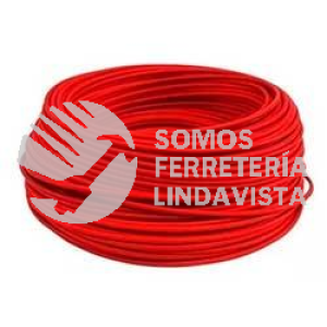IUCTHW06R CABLE THW COLORES 6 (IUSA) ROJO I U S A