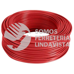 IUCTHW08R CABLE THW COLORES 8 (IUSA) ROJO I U S A