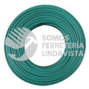 IUCTHW10V CABLE THW COLORES 10 (IUSA) VERDE I U S A