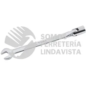 1270-16M LLAVE COMBINADA FLEXIBLE PULIDO ESPEJO METRICA, 12 PUNTAS, 16 MM URREA