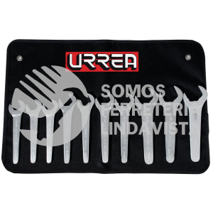 U3500AM JUEGO DE 10 LLAVES DE SERVICIO SATINADAS METRICAS URREA