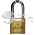 13GL CANDADO DE LATON 45MM 1-3/4" GANCHO LARGO PHILLIPS