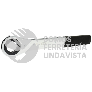 WER42 LLAVE DE ESTRIAS PULIDO ESPEJO PLANA DE MATRACA EN PULGADAS, 12 PUNTAS, 1-5/16" URREA