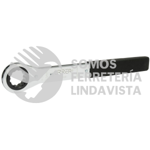 WER30M LLAVE DE ESTRIAS PULIDO ESPEJO PLANA DE MATRACA METRICA, 12 PUNTAS, 30 MM URREA