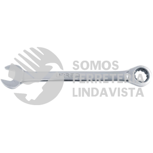 1236MCM LLAVE COMBINADA PULIDO ESPEJO DE MATRACA METRICA, 12 PUNTAS, 36 MM URREA