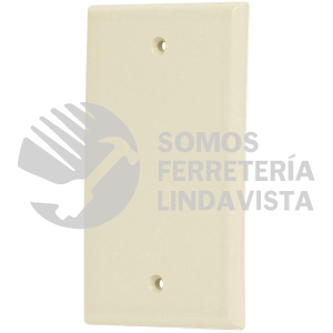 46400 PPCI-S PLACA DE ABS CIEGA STANDARD MARFIL VOLTECK