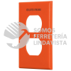 46409 PPDO-TAS PLACA PARA CONTACTO DUPLEX TIERRA AISLADA LINEA ESTANDAR VOLTECK