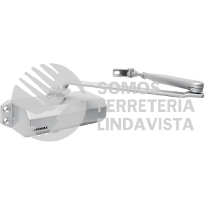 43606 CIPU CIERRAPUERTAS HIDRAULICO COLOR ALUMINIO HERMEX