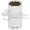 4712T DADO CUADRO DE 1/4", 12 PUNTAS, EN PULGADAS, 3/8" URREA