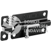 43695 PAS-46 PASADOR DE BARRIL 4" DE ACERO ACABADO NEGRO HERMEX