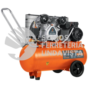 19005 COMP-60LB COMPRESOR HORIZONTAL 60 L 4 HP (POTENCIA MAXIMA ) 127 V TRUPER
