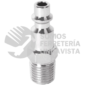 27023 CORAL-MA-1/4P CONECTOR RAPIDO TIPO M CUERDA 1/4 NPT MACHO PRETUL