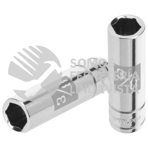 13186 D-1412-L DADO LARGO DE 3/8" 6 PUNTAS CUADRO 1/4" TRUPER