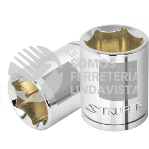 13684 D-3820-HM DADO DE 20 MM 6 PUNTAS CUADRO 3/8" TRUPER