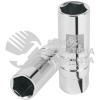 13655 D-3820-B DADO PARA BUJIAS DE 5/8" 6 PUNTAS CUADRO 3/8" TRUPER