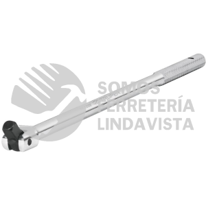 13412 M-1268 MANGO CUADRO 1/2" ARTICULADO LARGO 17" TRUPER