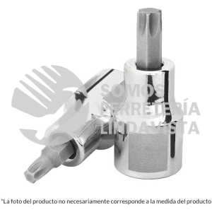 13440 D-543955-W DADO PUNTA TORX T-55 CUADRO 1/2" TRUPER