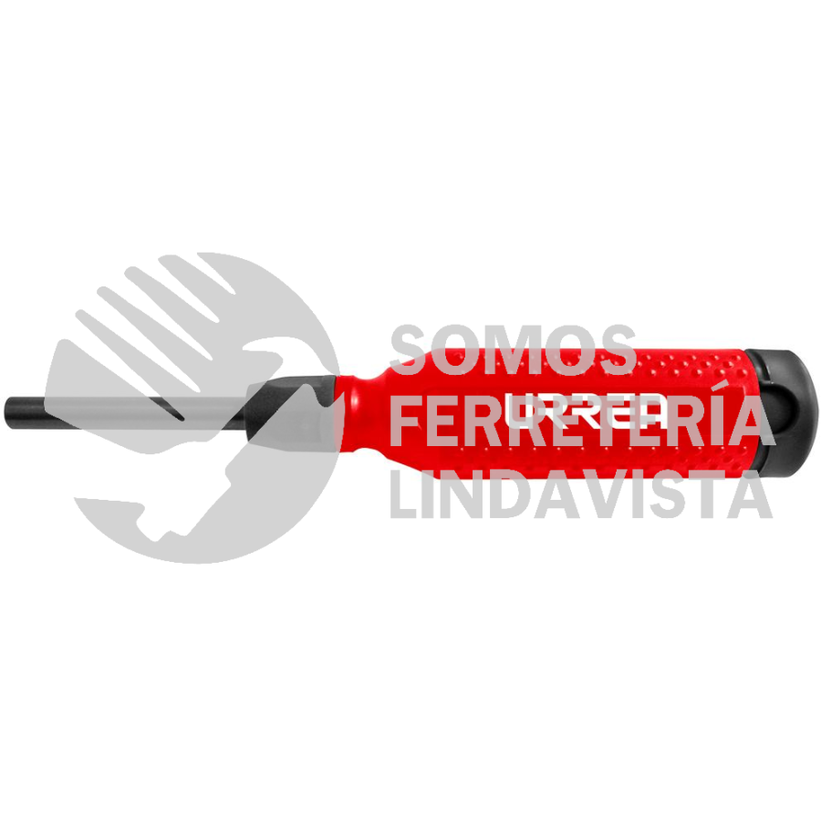 9315MT DESTORNILLADOR CON MANGO BIMATERIAL TIPO REVOLVER CON PUNTAS SPANNER Y TAMPER 15 EN 1 URREA