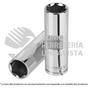 13324 D-1214-HL DADO LARGO DE 7/16" 6 PUNTAS CUADRO 1/2" TRUPER