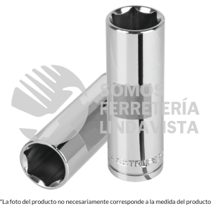 13359 D-1219-ML DADO LARGO DE 19 MM 6 PUNTAS CUADRO 1/2" TRUPER