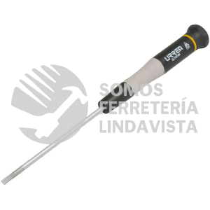 9508B DESTORNILLADOR DE PRECISION ESD ANTI-ESTATICOS, PUNTA PLANA 15/128" X 2-15/16" URREA