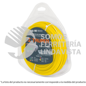 17610 HLB-105 ROLLO DE HILO PARA DESBROZADORA 2.7 MM X 63 M TRUPER