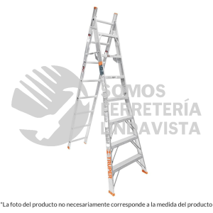 16746 ESC-213 ESCALERA DE COMBINACION TIPO LL 13 ESCALONES TRUPER