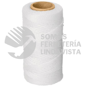 12988 HIL-65 CARRETE CON 65 M DE HILO PARA ALBAÑIL BLANCO TRUPER