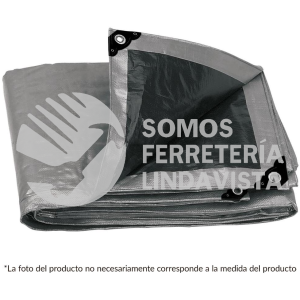 10777 LT-66 LONA GRIS REFORZADA 6 X 6 M TRUPER