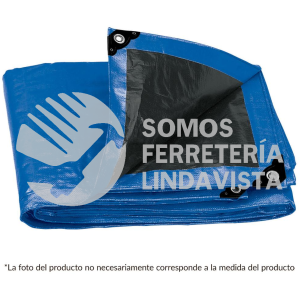 15371 LT-34Z LONA AZUL REFORZADA DE 3 X 4 M TRUPER
