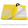 23740 LP-33A LONA 3 X 3 M AMARILLA PRETUL