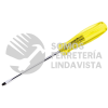 9604 DESTORNILLADOR CON MANGO AMBAR, PUNTA PLANA BARRA REDONDA 1/4" X 4" URREA