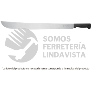 15863 T-460-14B MACHETE ESTANDAR 14" CACHA NEGRA INYECTADA TRUPER