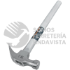 16701 MT-16 MARTILLO TUBULAR PULIDO 16 OZ UÑA CURVA TRUPER