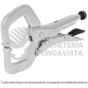 17417 PPP-11R PINZA DE PRESION 11" TIPO "C" CON MORDAZA FIJA TRUPER