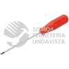 9635R DESTORNILLADOR CON MANGO ROJO, PUNTA CABINET BARRA REDONDA 3/16" X 8" URREA