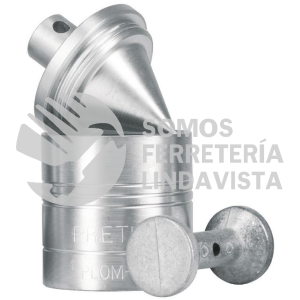 22463 PLOM-3Z PLOMADA METALICA DE 340 G CON CENTRO PRETUL