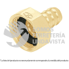 12286 CF-3/4B CONECTOR 3/4" HEMBRA DE LATON SOLIDO PARA MANGUERA TRUPER