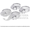 10032 MINI-4B BOLSA CON 4 MINI-ABRAZADERAS 4 DE ACERO INOXIDABLE TRUPER