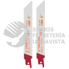 10796 SE-618F BLISTER CON 2 SEGUETAS SIERRA SABLE 6" 18 DPP PARA METAL TRUPER