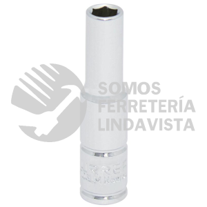 47055LM DADO LARGO CUADRO DE 1/4", 6 PUNTAS, METRICO, 5.5 MM URREA