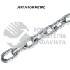 44273 CAGA-3/8 METRO DE CADENA GALVANIZADA DE 3/8" 10 M EN CUBETA FIERO