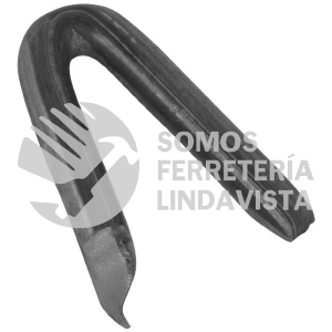 44511 GRA-1N CAJA CON 10 KG DE GRAPAS 1" NEGRAS P/ALAMBRE DE PUAS FIERO