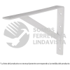 44672 MER-20B MENSULA DE ACERO REFORZADA BLANCA 13 X 20" FIERO